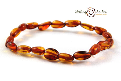 Caramel-Oval-7.5" stretch
